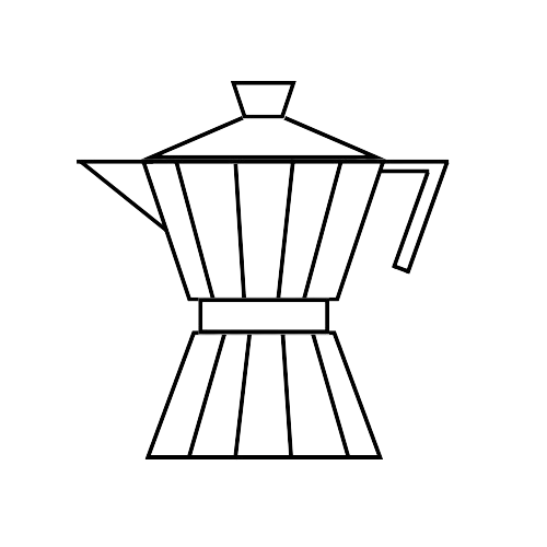 Ícone Cafeteira Italiana